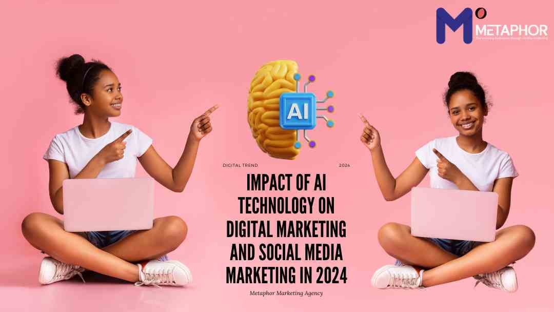 The Impact of AI Technology on Digital Marketing and Social Media Marketing in 2024